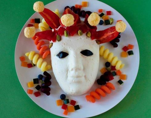 Garnish, Mukimono, Tallado