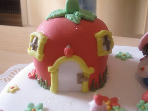 Decoracion de Torta de Fresita