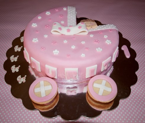 Decoracion de Torta de Baby Shower