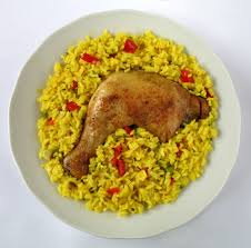 Gallina con Arroz