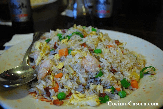 Arroz tres delicias