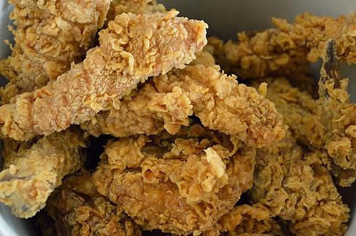 Alas pollo estilo KFC