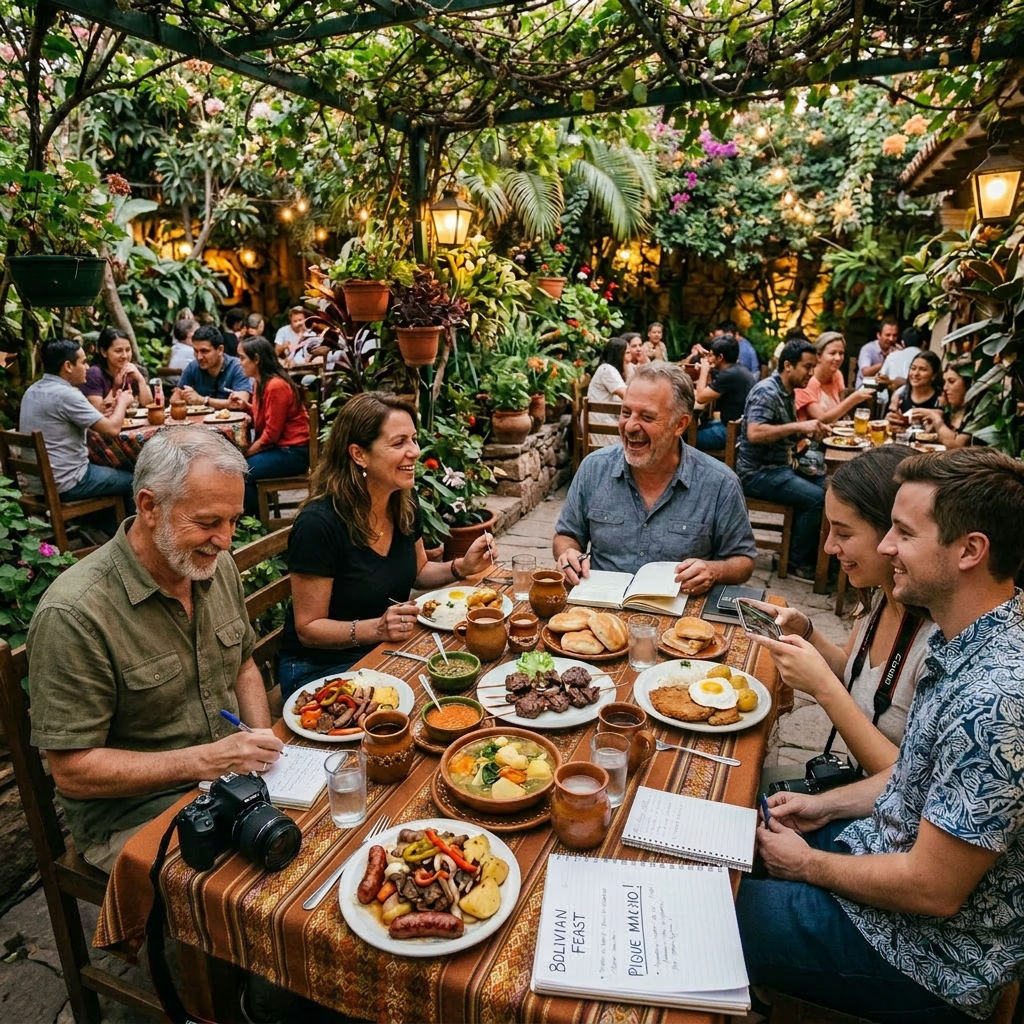 Imagen actual: Add tablecloth and more men at table