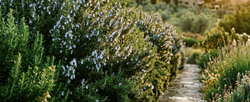 Make rosemary very lush and beautiful